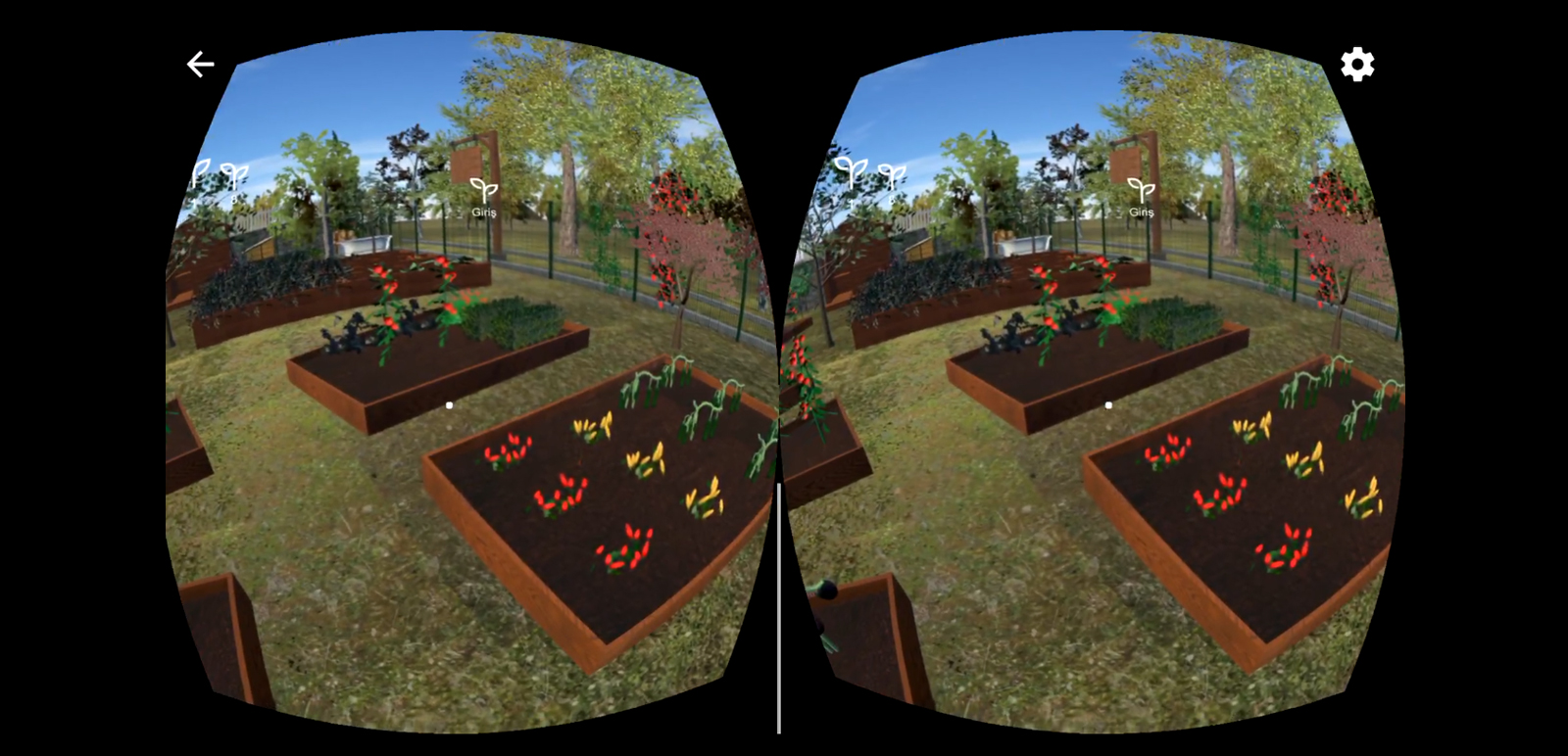  Saint Joseph Topluluk Bahçesi VR (Sanal Gerçeklik) Uygulaması 2