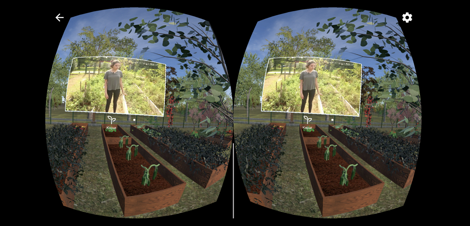  Saint Joseph Topluluk Bahçesi VR (Sanal Gerçeklik) Uygulaması 1