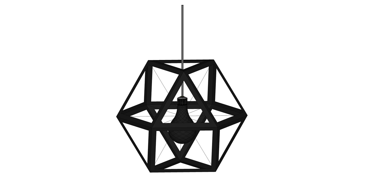 Cube Octahedron Lamp 6