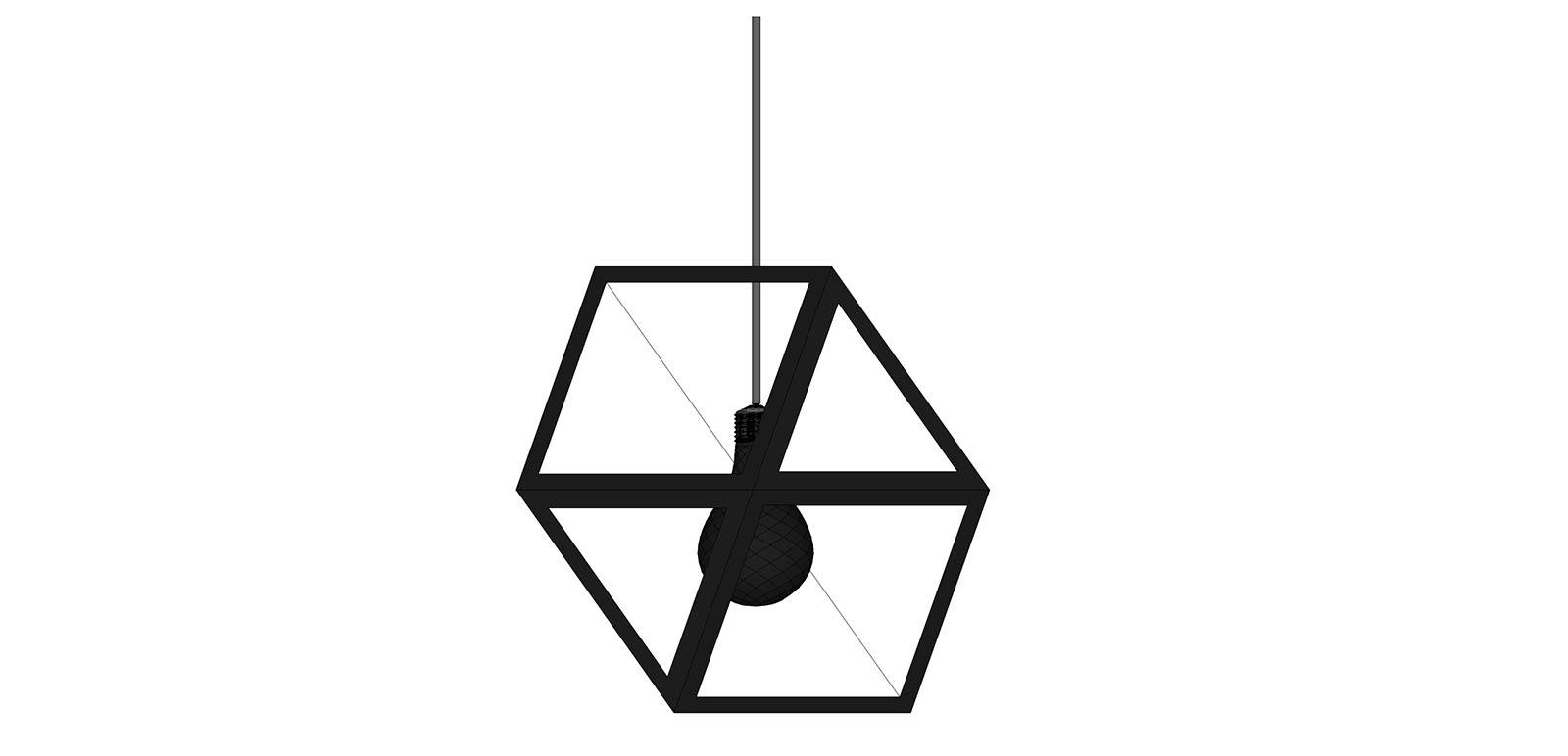 Cube Octahedron Lamp 5