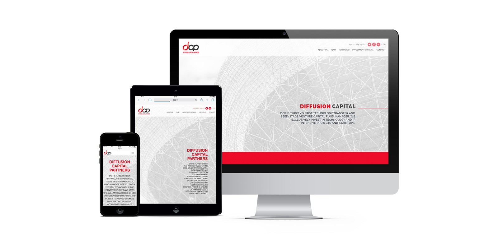 DCP Diffusion Capital Partners Website 1