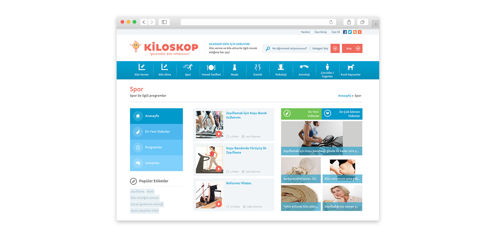 Kiloskop Web Site 3