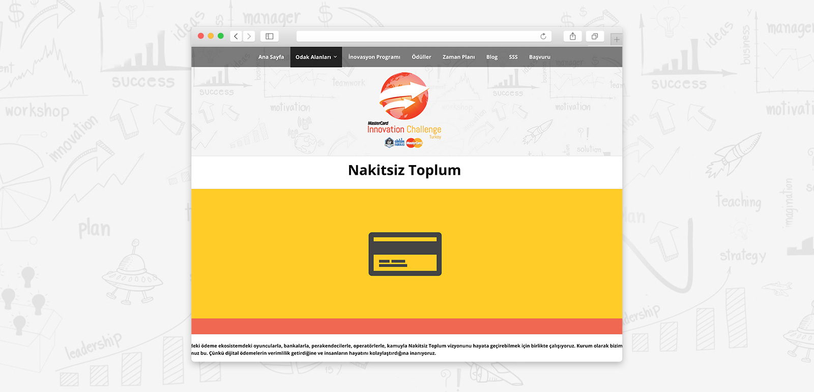 MasterCard Innovation Challenges Turkey Website 6