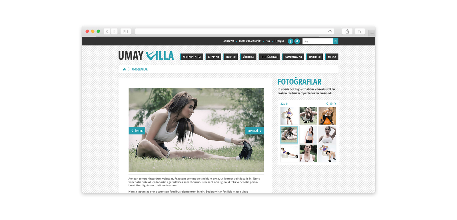 Umay Villa Website 2