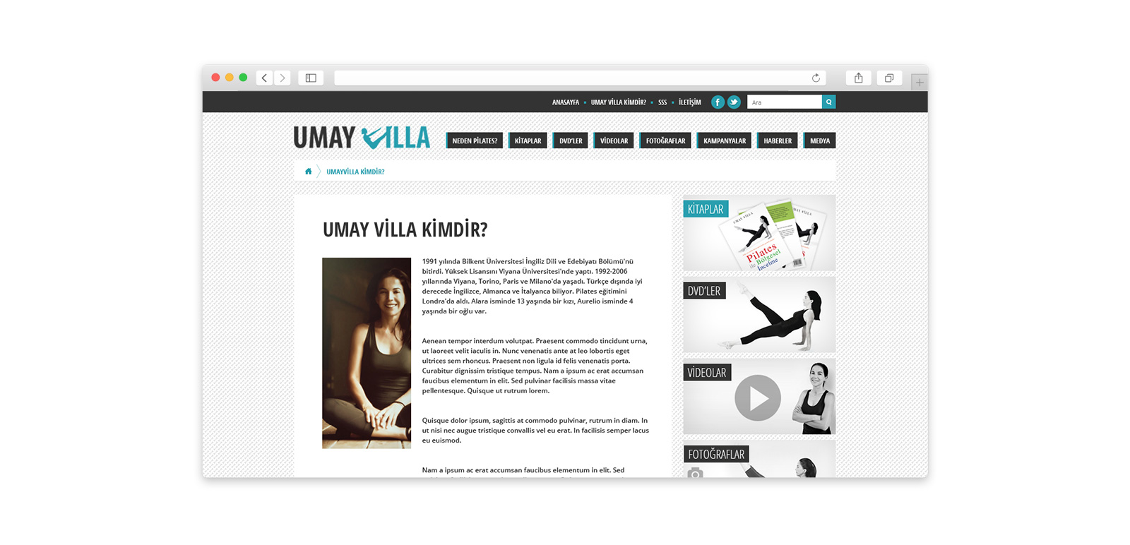 Umay Villa Web Site 3