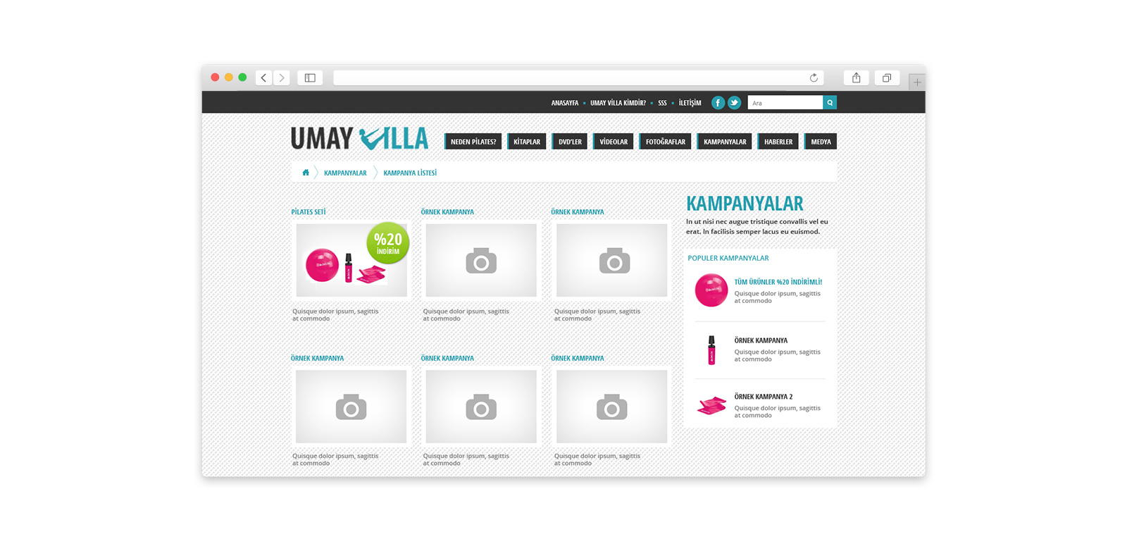 Umay Villa Web Site 4