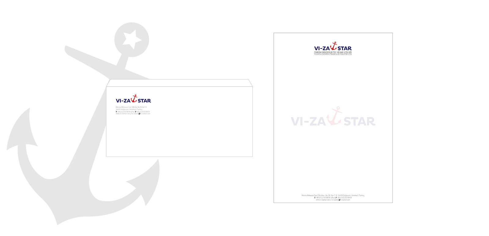 VIZA Star Logo, Kurumsal Kimlik 4